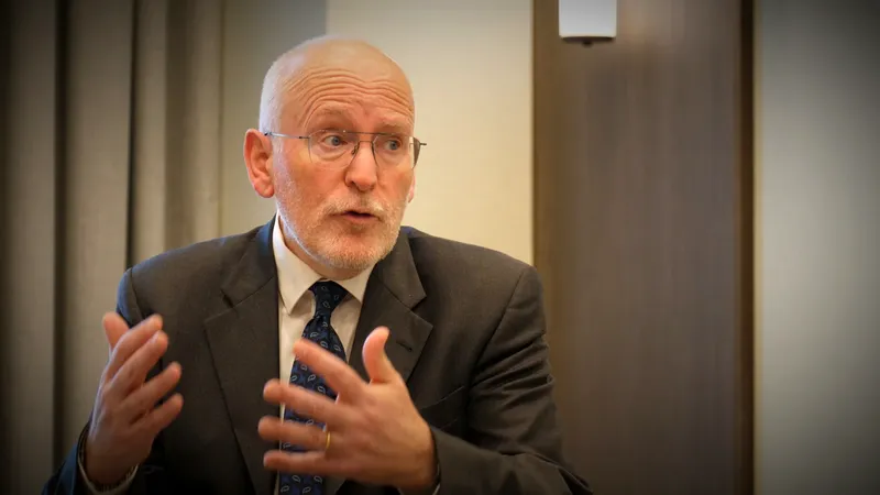 VIDEOINTERVIU: Frans Timmermans despre România și justiție