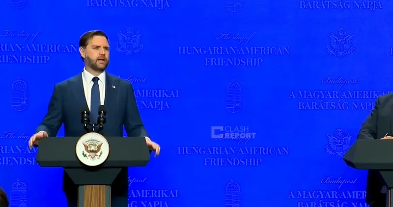 JD Vance atacă Ucraina și susține poziția lui Viktor Orban