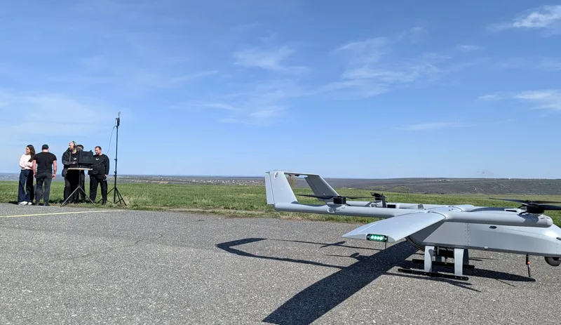 Startup românesc produce drone militare asamblate fără unelte