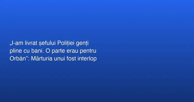 Declarațiile unui culturist despre legăturile interlope din Ungaria