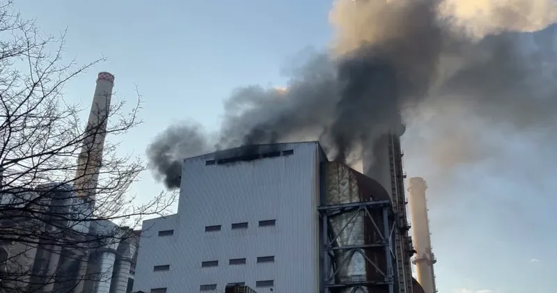 Incendiu la Termocentrala Rovinari - Grup Funcțional Oprit de Urgență