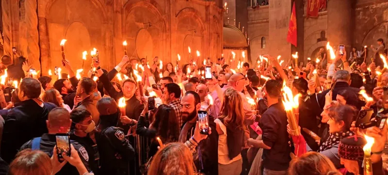 Lumina Sfântă de la Ierusalim