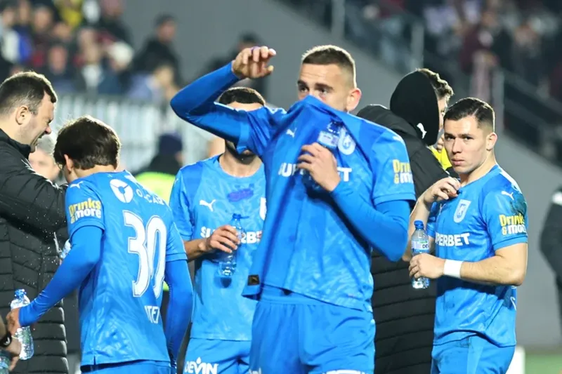 Craiova învinge la limită FC Argeș și preia conducerea Superligii de fotbal