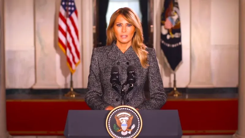 Melania Trump neagă legăturile cu Epstein