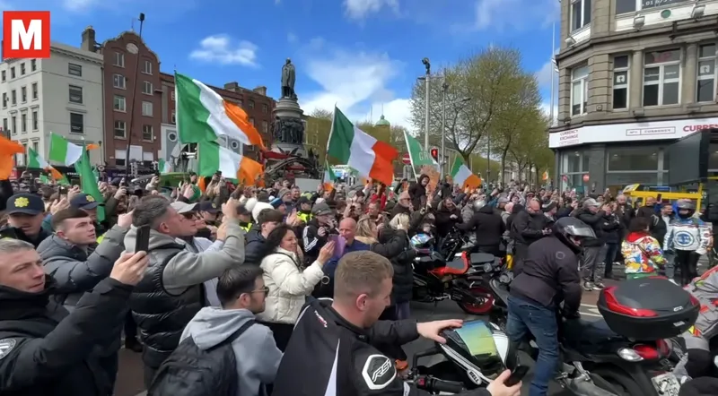 Proteste împotriva prețurilor la combustibil în Irlanda
