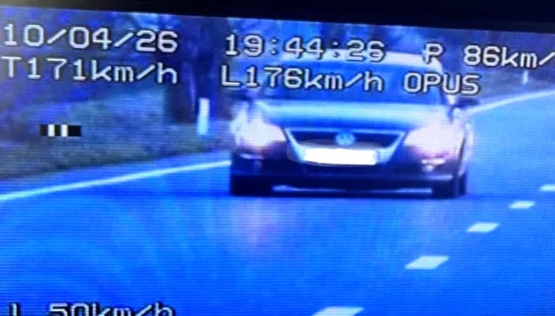 Șoferiță depistată cu 176 km/h pe un drum din Constanța