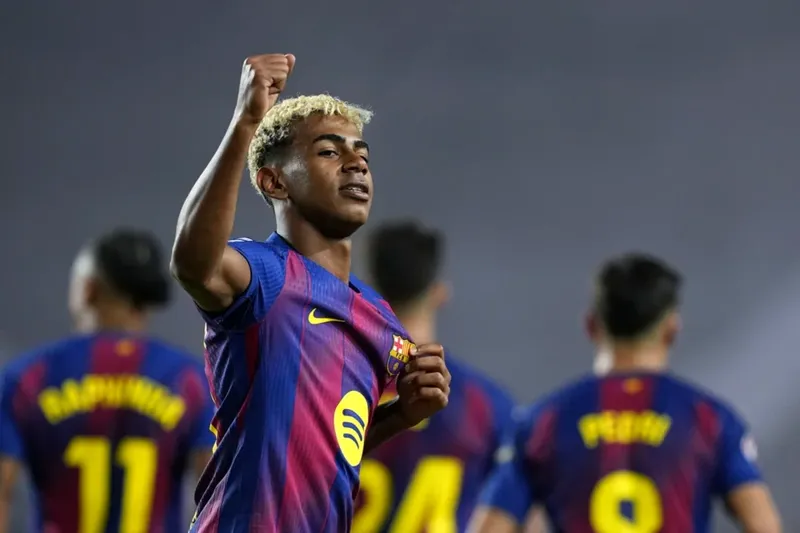 Lamine Yamal îl provoacă pe Simeone înaintea returului din Liga Campionilor