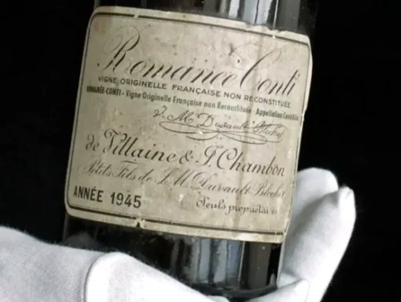 750 de mii de euro pentru o sticlă de vin rar